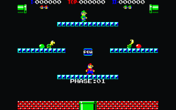 Punch Ball Mario Bros. (PC88)   © Hudson 1984    3/3