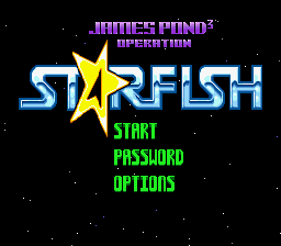 James Pond 3: Operation Starfish (SNES)   © EA 1994    1/3