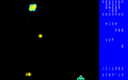 Space Amoeba (PC88)   © Tsukumo Denki 1982    2/3