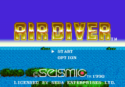 Air Diver (SMD)   © Asmik Ace 1990    1/2