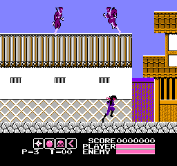 Kamen No Ninja: Akakage (NES)   © Toei 1988    2/3