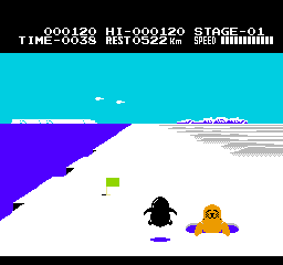 Antarctic Adventure (NES)   © Konami 1985    3/3