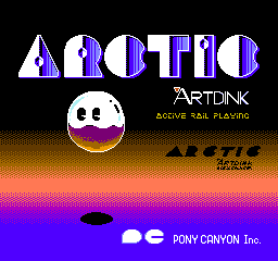 Arctic (NES)   © Pony Canyon 1990    1/3