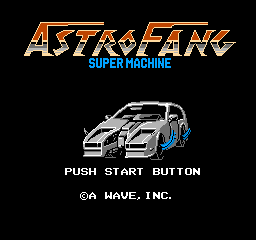 Astro Fang: Super Machine (NES)   © A-Wave 1990    1/3