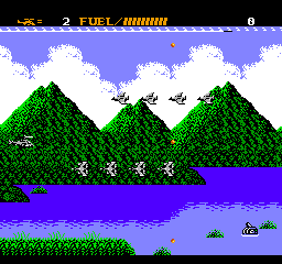 Airwolf (1988 Kyugo Boueki) (NES)   © Kyugo Boueki 1988    2/3