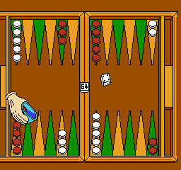 Backgammon (FDS)   © Nintendo 1990    2/3