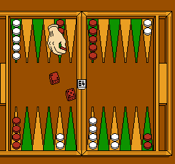 Backgammon (FDS)   © Nintendo 1990    3/3