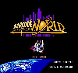 Barcode World (NES)   © SunSoft 1992    1/2