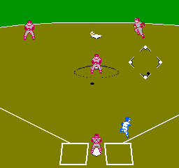 Baseball Fighter (NES)   © Vap 1991    3/3