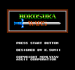 Bokosuka Wars (NES)   © ASCII 1985    1/3