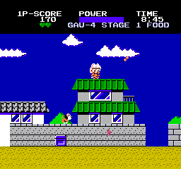 Chubby Cherub (NES)   © Bandai 1986    2/3