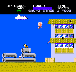 Chubby Cherub (NES)   © Bandai 1986    3/3
