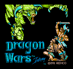 Dragon Wars (NES)   © Kemco 1991    1/1