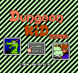 Dungeon Kid (NES)   © Quest 1990    1/3