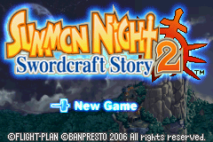 Summon Night: Swordcraft Story 2 (GBA)   © Banpresto 2004    1/3