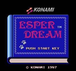 Esper Dream (FDS)   © Konami 1987    1/3