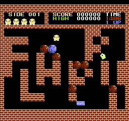 Flappy (NES)   © dB-Soft 1985    2/3