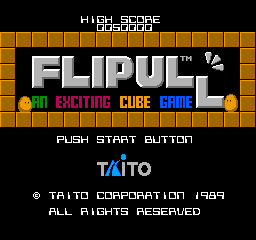 Flipull (NES)   © Taito 1989    1/3