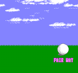 The Golf '92 (NES)   © G.O 1 1992    3/3