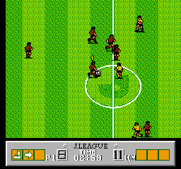 J-League Fighting Soccer: The King Of Ace Strikers (NES)   © IGS Corp. 1993    3/3