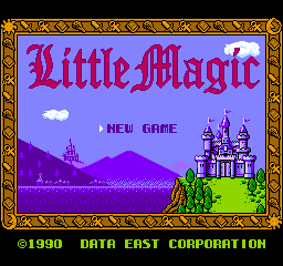 Little Magic (NES)   © Data East 1990    1/3