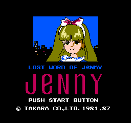 Lost Word Of Jenny (NES)   © Takara 1987    1/3