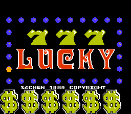 Lucky Bingo (NES) &nbsp; &copy; Sachen 1989 &nbsp;  1/2