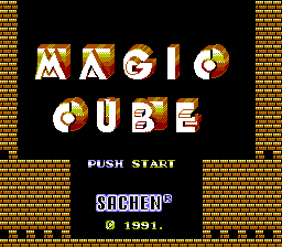 Magic Cube (NES)   © Sachen 1991    1/2