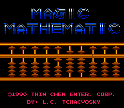 Magical Mathematics (NES) &nbsp; &copy; Sachen 1990 &nbsp;  1/1