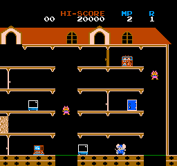 Mappy (NES)   © Namco 1984    2/3