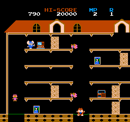 Mappy (NES)   © Namco 1984    3/3