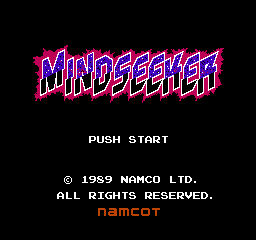 Mindseeker (NES)   © Namco 1989    1/3