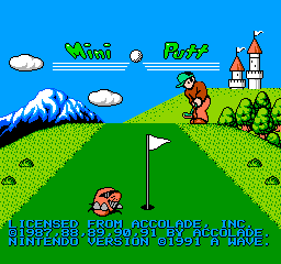 Mini-Putt (NES)   © A-Wave 1991    1/3