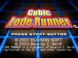 Cubic Lode Runner (GCN)   © Hudson 2003    1/3