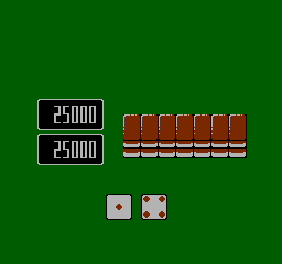 Namco Mahjong III: Mahjong Tengoku (NES)   © Namco 1991    2/3