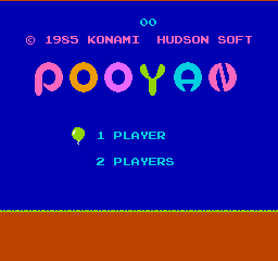 Pooyan (NES)   © Hudson 1985    1/3