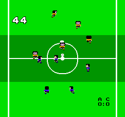 Power Soccer (NES)   © Tokuma Shoten 1990    2/3