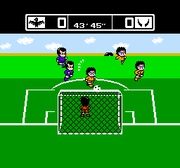 Power Soccer (NES)   © Tokuma Shoten 1990    3/3