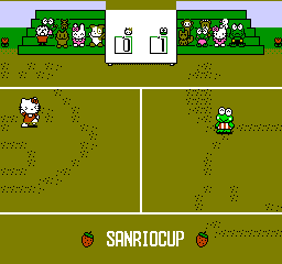 Sanrio Cup: Pon Pon Volley (NES)   © Character Soft 1992    2/3