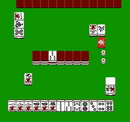Shin 4 Nin Uchi Mahjong: Yakuman Tengoku (NES)   © Nintendo 1991    3/3