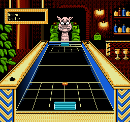 Shufflepuck Cafe (NES)   © Pony Canyon 1990    2/3