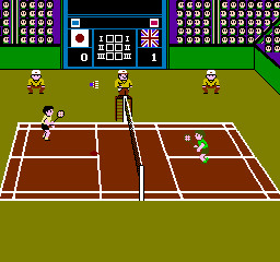 Super Dyna'mix Badminton (NES)   © Vap 1988    3/3