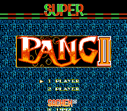 Super Pang II (NES)   © Sachen 1992    1/2