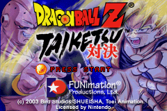 Dragon Ball Z: Taiketsu (GBA)   © Atari 2003    1/3