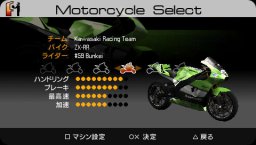 MotoGP (2006) (PSP)   © Bandai Namco 2006    5/7