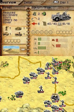 Panzer Tactics DS (NDS)   © CDV 2007    6/6