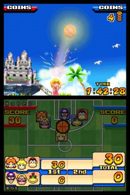 Mario Slam Basketball (NDS)   © Nintendo 2006    3/6
