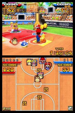 Mario Slam Basketball (NDS)   © Nintendo 2006    4/6