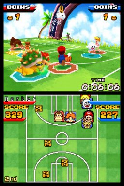 Mario Slam Basketball (NDS)   © Nintendo 2006    6/6