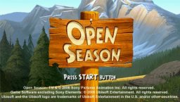 Open Season (PSP)   © Ubisoft 2006    4/6